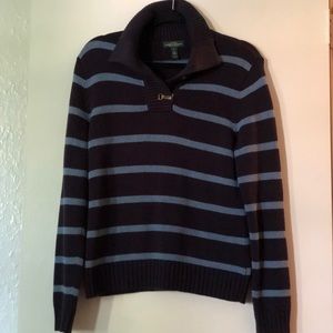 Ralph Lauren Blue Striped Sweater